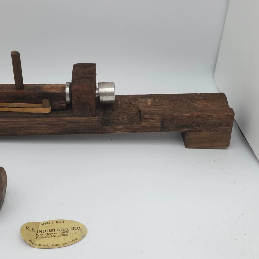 Texas Native Inertia Nutcracker R.P. Industries Wood Vintage Model 7141 USA Tool